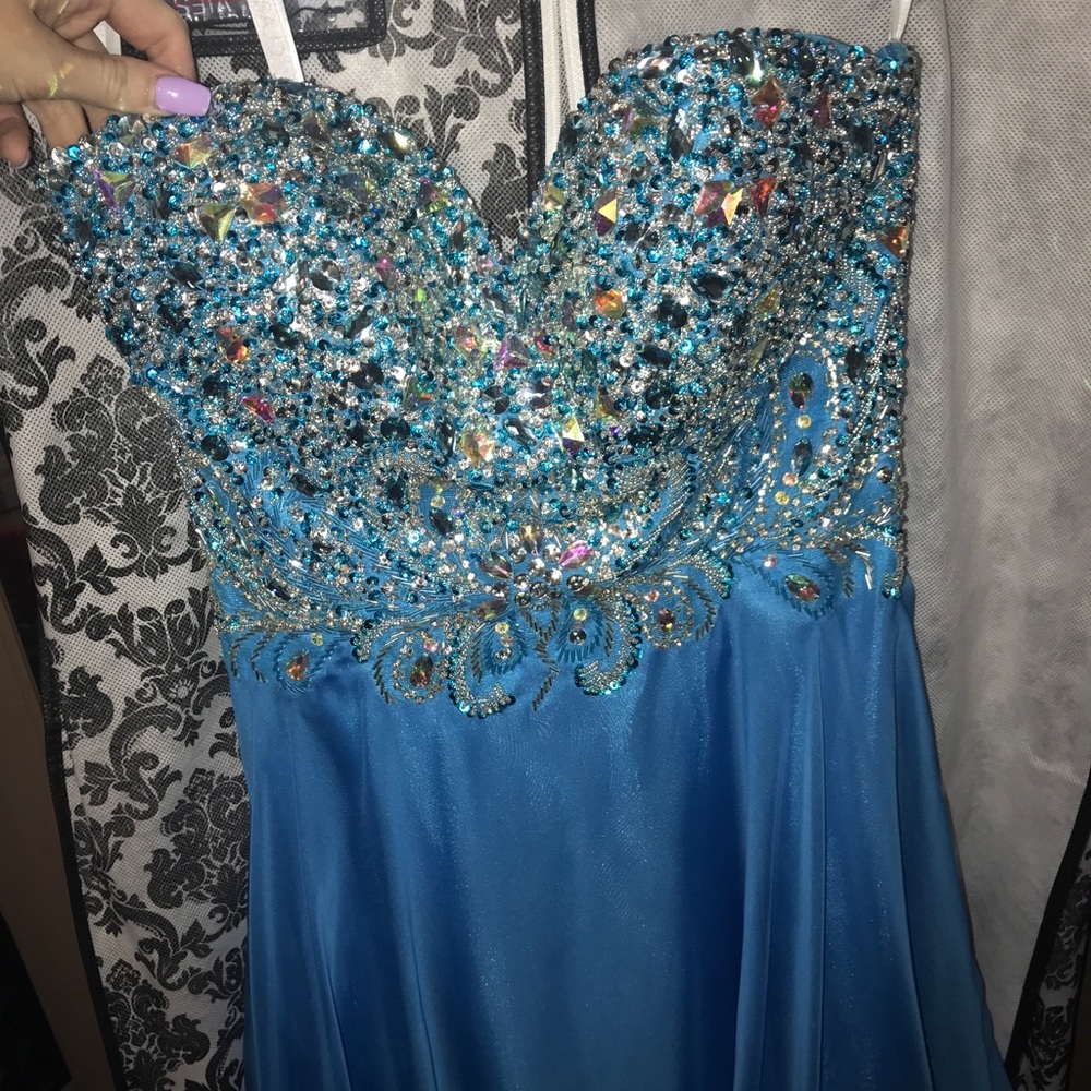Beautiful Beaded Prom Dress